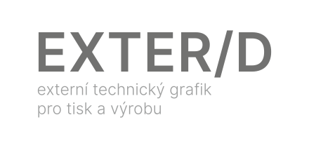 EXTER/D - externí technický grafik pro tisk a výrobu