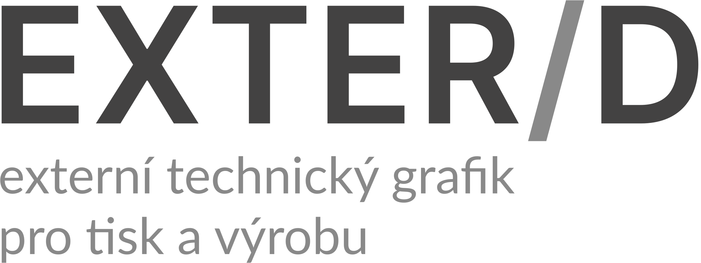 EXTER/D - externí technický grafik pro tisk a výrobu